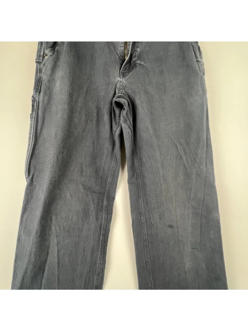 Duluth Trading Co Flex Fire Hose Pants Mens 30x32 Steel Straight Leg - Picture 3 of 9